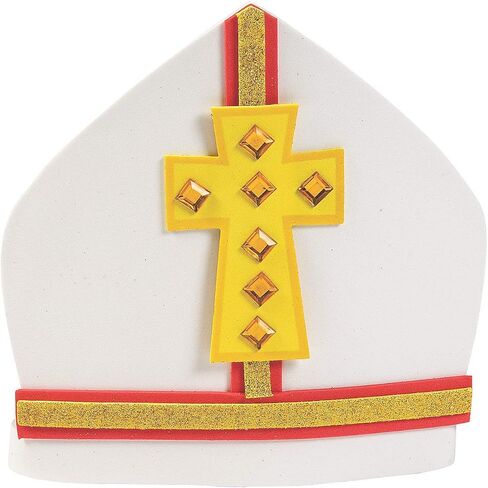 Pope Hat Craft Kit - الحرف اليدوية للأطفال والأنشطة المنزلية الممتعة in Kuwait