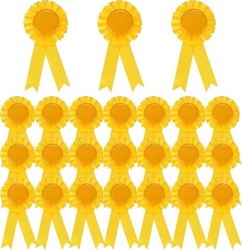 PATIKIL 60 Pcs Award Ribbons, 1st, 2nd, 3rd Place Winner Recognition Ribbon Blank Prize Ribbons Participation Medal Ribbons for Competition Sports Event, Green in Kuwait