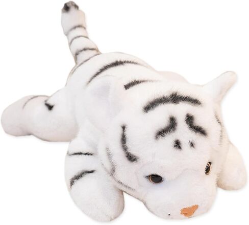 Tiger Weighted Stuffed Animals,17.7 Inch Weighted Tiger Plush Toy Pillow,Soft Stuffed Tigers Plushies Toys Plush Throw Pillow Gifts for Adults, Kids, Boys and Girls in Saudi Arabia