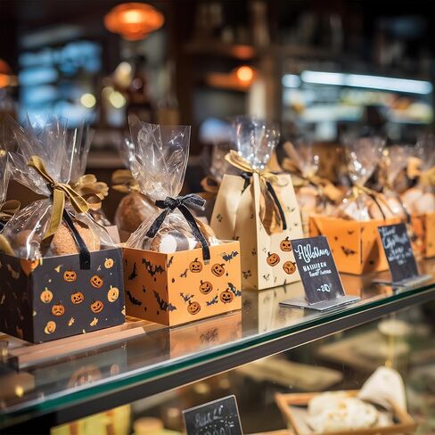 Halloween Stickers, 8 Designs Cute Ghost Stickers Bulk for Halloween Party Supplies, 1000Pcs in Kuwait