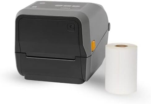 سميث كورونا - 16 لفات من الملصقات الحرارية المباشرة 4x6 ، 250 ملصقات/لفة ، 1 '' 'core ، 4000 ملصقات ، مصنوعة في الولايات المتحدة الأمريكية ، لطابعات أساسية 1 "(16 لفة) - zebra متوافقة in Kuwait