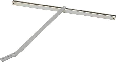 Glynn Johnson 410 Series Medium Duty Concealed Overhead Stop, Size 4, Stainless Steel Finish, Non-Handed in Saudi Arabia