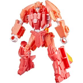 Transformers CYBERWORLD Elita-1 Cyber Changers 4-Inch Action Figure, Quick Change to Speedboat Mode, Robot Toys for Boys and Girls 6 and Up in Kuwait