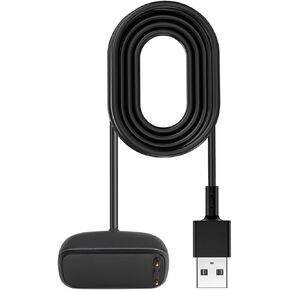 Charger Compatible with Fitbit Charge 2 Replacement USB Charger Charging Cable for Fitbit Charge 2 Smart Watch with Chip Protection - USB Charging Cable 51CM (Black) in Kuwait