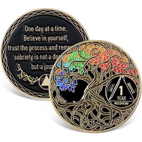 هدايا الرصانة الرمزية لعملة الرصانة الرمزية الرمزية للرقائق والميداليات للنساء الرجال (أخضر ، عامين) in Kuwait