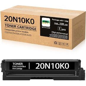 CS331 20N10K0 خرطوشة الحبر الأسود متوافق مع Lexmark CS331 الحبر من أجل CS331 ، CS431 ، CX331 ، CX431 الطابعات (1 أسود ، مع رقاقة) in Kuwait