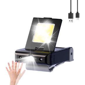 مصباح أمامي LHOTSE LED قابل لإعادة الشحن، مصباح أمامي Brightbeam قابل لإعادة الشحن بزاوية 230 درجة، مصباح أمامي بشريط LED مع مستشعر للحركة، 10 أوضاع مصابيح LED مقاومة للماء للتخييم، حزمة واحدة (2 مصباح + 5 أضواء كاشفة) in Kuwait