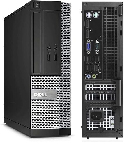 Dell Optiplex 7060 Micro MFF Desktop PC Intel i7-8700T 6-Cores 2.40GHz 32GB DDR4 New 1TB M.2 NVMe SSD WiFi BT HDMI New KB & Mouse Windows 10 Pro (Renewed) in Kuwait