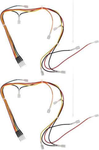 2Pcs Arcade 0.187inch Microswitch Terminals 8pin/2pin to 5pin Conversion Compatible with Sanwa 45cm in Saudi Arabia