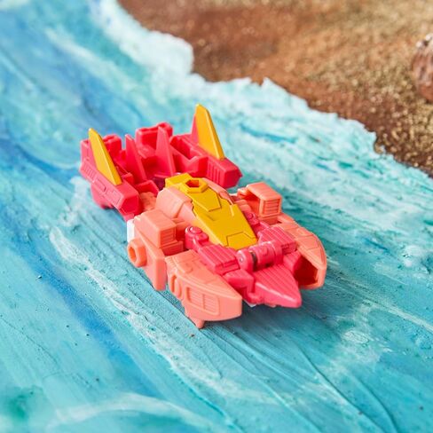 Transformers Cyberworld Elita-1 Cyber ​​Changers 4 بوصة ، تغيير سريع إلى وضع القوارب السريعة ، ألعاب الروبوت للبنين والبنات 6 وما فوق in Saudi Arabia