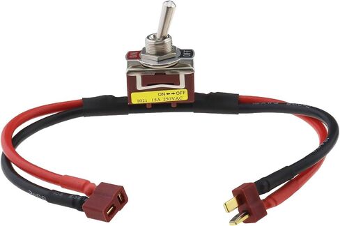 Electric Switch with XT60-Connector 15A Large Current On-Off Electric Power Switch Connector Power Switch Accessories for RC Model Drone Car ESC Battery in Saudi Arabia