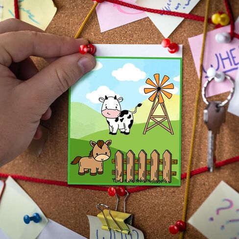 PH PandaHall Farm Animals Clear Stamp for Scrapbooking, Cartoon Animals Silicone Stamp Pig Duck Sheep Horse Cow Transparent Rubber Stamp for Card Making Decoration, Book, Journal, Gift Tags in Saudi Arabia