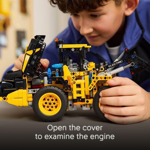 LEGO Technic Volvo L120 Electric Wheel Loader Construction Toy - Play Play Building Set - هدية عيد ميلاد رائعة للبنين ، والبنات ، والأطفال 9+ الذين يحبون تشغيلات المركبات - 42209 in Saudi Arabia