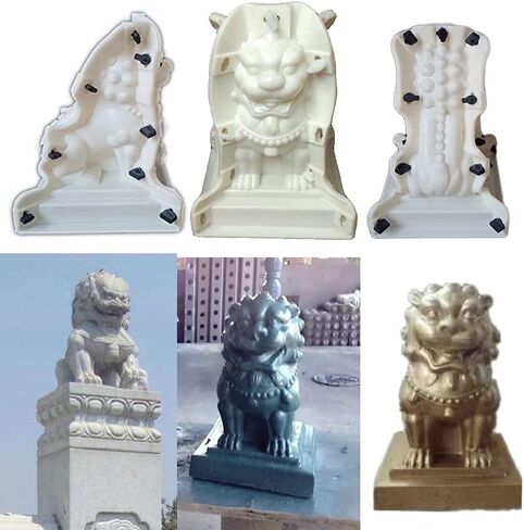 Concrete Statue Mold, Cement molds for Animals, Concrete Garden Statue Lion Mold for Garden Decoreation, EAIVENY Unique Concrete Plastic Mould (Lion) in Saudi Arabia