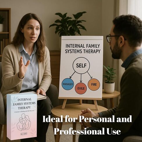 بطاقات علاج IFS للأنظمة العائلية الداخلية - أدوات المعالج الأساسية لمهارات المواجهة والقلق والاكتئاب واضطراب ما بعد الصدمة وشفاء الصدمات - بطاقات العلاج النفسي القوية من أجل الاستشارة الفعالة in Saudi Arabia