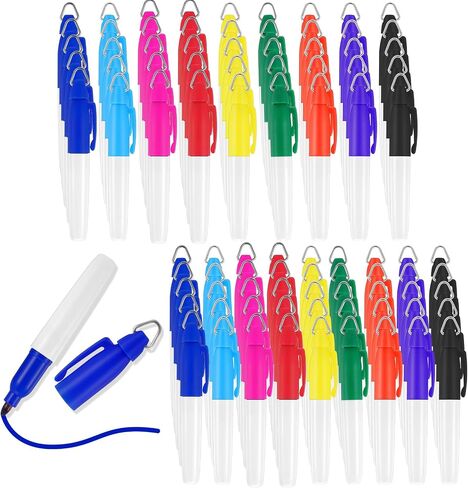 90 PCS MINI DERIALARTERS FOR الممرضات شارة MINI مع علامات Golf Keychain Clips Golf Ball Point for Office Classroom Supplies in Saudi Arabia