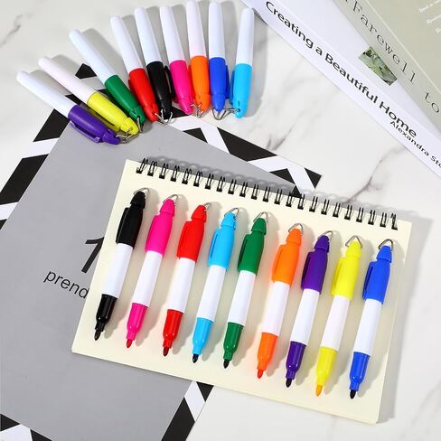90 PCS MINI DERIALARTERS FOR الممرضات شارة MINI مع علامات Golf Keychain Clips Golf Ball Point for Office Classroom Supplies in Saudi Arabia