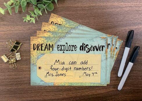 أنشأ المعلم الموارد السفر خريطة Dream Explore Discover ، حزمة 30 in Saudi Arabia