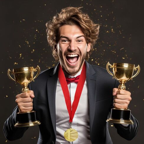 30 قطعة من شرائط الرقبة للميدالية الزرقاء الأزرق الشريط مع مقاطع Snap Clips Flat Medal Lanyards للمسابقات الرياضية الحرم الجامعي لقاء الرياضة in Kuwait