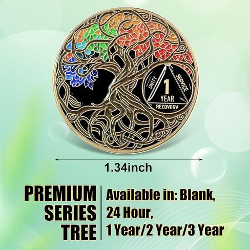 هدايا الرصانة الرمزية لعملة الرصانة الرمزية الرمزية للرقائق والميداليات للنساء الرجال (أخضر ، عامين) in Kuwait