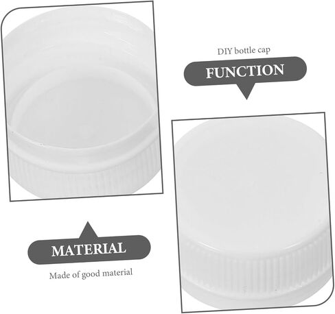 100pcs Plastic Bottle Caps Decorative Bottle Cap for DIY Craft Environmental Protection and Development of Childrenâ€™s Intelligence (Black) in Saudi Arabia