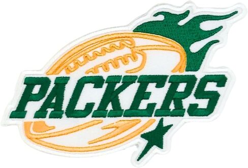 Siam Accs Rugby Fans Packers Football Stars Patch Embroidery American Football Fan Favorite Team Iron On Sew On for Clothing Backpacks Jeans Motorcycle Sew On Custom Jackets Hats Tactical Bags in Saudi Arabia