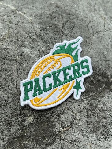 Siam Accs Rugby Fans Packers Football Stars Patch Embroidery American Football Fan Favorite Team Iron On Sew On for Clothing Backpacks Jeans Motorcycle Sew On Custom Jackets Hats Tactical Bags in Saudi Arabia