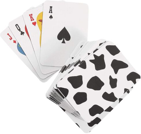 Fun Express Farm Animals Mini Playing Cards - 24 Decks - Party Favors and Giveaways in Saudi Arabia