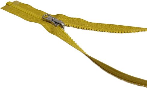 2pcs ykk #5 مقولبة بلاستيكية قابلة للانعكاس داخل/خارجي متوسطة الوزن سترة رياضية سحاب فصل شريط سحب الألومنيوم: الذهب القديم #509W - اختر الطول (الذهب القديم #509W ، 11 بوصة) in Saudi Arabia
