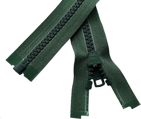 11" Vislon Zipper ~ YKK #5 Molded Plastic ~ Separating - 890 Dark Green Hemlock (1 Zipper/Pack) in Saudi Arabia