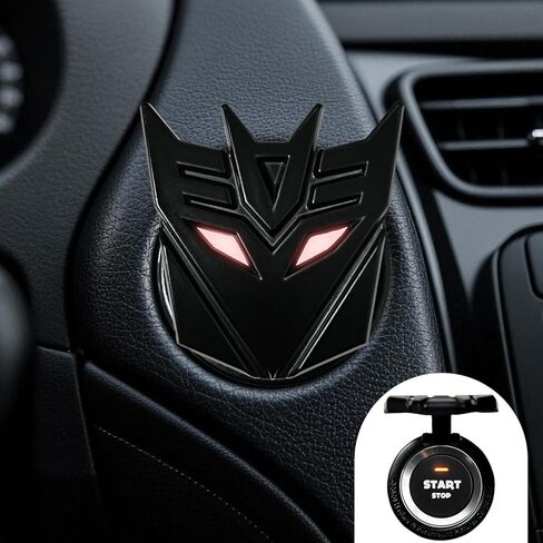 غطاء زر إشعال سيارة النمر الأسود، حلقة تزيين زر تشغيل السيارة وإيقافها، حلقة تزيين زر السيارة المضادة للخدش، غطاء زر بدء تشغيل النمر (أسود) in Kuwait