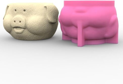 3D Silicone Mold Silicone Casting Mould Shape Silicone Craft Molds for Making Concrete Resin Flowerpot in Saudi Arabia