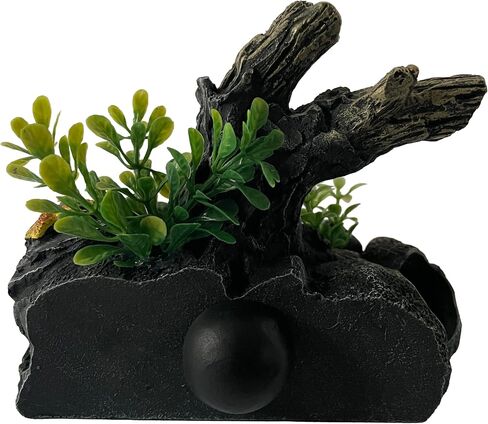 Aquarium Decor Magnetic Driftwood Outcropping Ornament –Wall-Mounted Fish Tank Accessory in Saudi Arabia