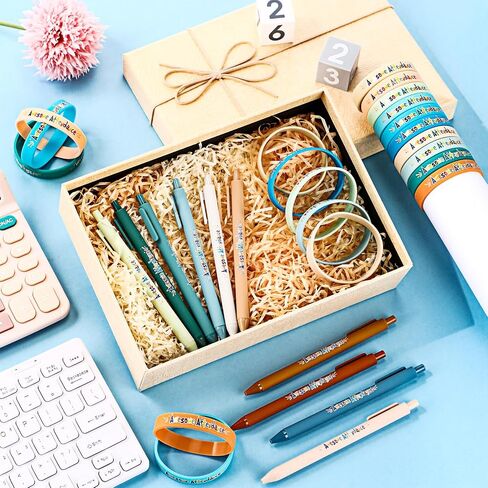 200 Pcs Perfect Attendance Awards for Classroom Awesome Attendance Ballpoint Pens and Silicone Bracelets for Student Behavior Incentives Classroom Rewards Teacher Supplies in Saudi Arabia