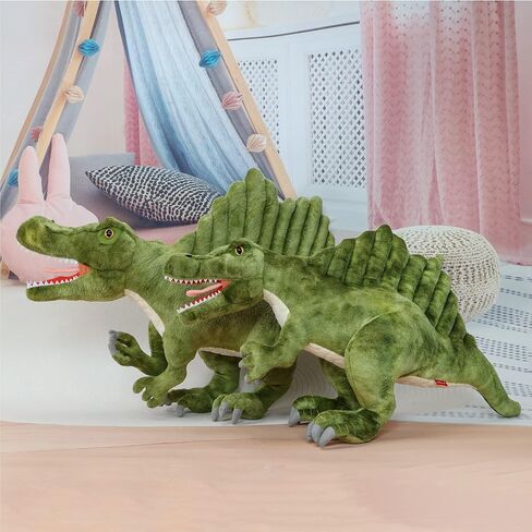 ألعاب الديناصورات Dino Spinosaurus ، حيوان محشوة بالديناصور ، 21 "Spinosaurus محشو بالحيوان ، هدية عيد ميلاد Dragon Doll Toys Pillow Hight in Kuwait