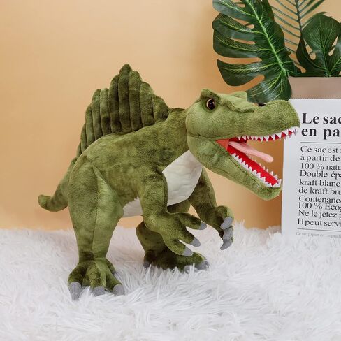 ألعاب الديناصورات Dino Spinosaurus ، حيوان محشوة بالديناصور ، 21 "Spinosaurus محشو بالحيوان ، هدية عيد ميلاد Dragon Doll Toys Pillow Hight in Kuwait