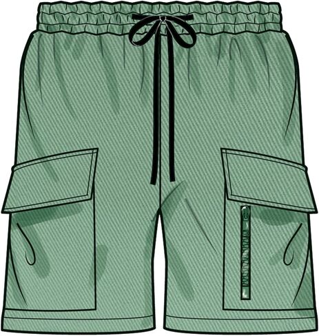 Simplicity SS3110BB Men's Relaxed Fit Shirts, Pull-on Shorts and Pull-on Pants Sewing Pattern Packet, Design Code S3110, Sizes 44-46-48-50-52 in Saudi Arabia