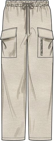 Simplicity SS3110BB Men's Relaxed Fit Shirts, Pull-on Shorts and Pull-on Pants Sewing Pattern Packet, Design Code S3110, Sizes 44-46-48-50-52 in Saudi Arabia