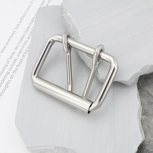 5pcs مزدوج الشق الابواب حزام أبازيم دبابيس دبابيس مزدوجة 65 × 45 مم أبازيم 5 سم حزام حزام مناسبة لأحزمة 5 سم الفضة المعادن in Kuwait