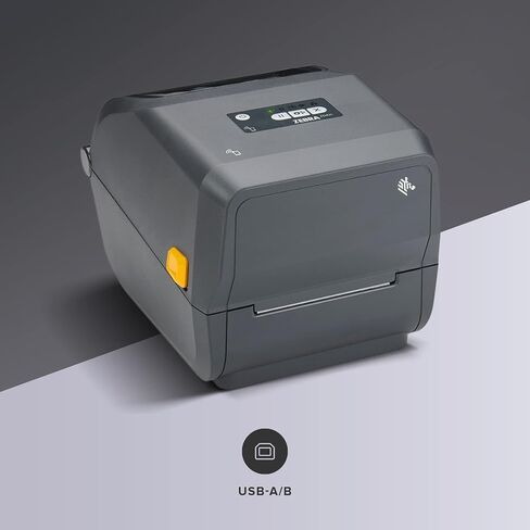ZEBRA ZD421 Thermal Transfer Desktop Printer 300 dpi Print Width 4-inch USB Ethernet ZD4A043-301M00EZ (Renewed) in Saudi Arabia