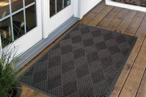 سجادة المدخل NoTrax 168 Opus™ ذات الظهر المطاطي، للمنزل أو المكتب، فحم مقاس 3 × 4 بوصات in Kuwait