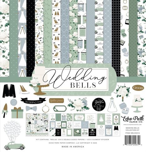 مجموعة Echo Park Collection 12 "X12" -wedding Bells BL335016 in Saudi Arabia