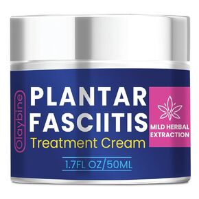 Plantar Fasciitis Relief Cream: Soothing Heel Discomfort - Suitable for Men and Women 1.7OZ