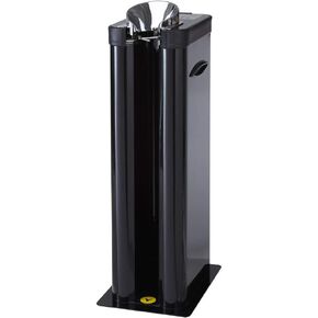 Automatic Wet Umbrella Wrapper Packing Machine, Bags Dispenser Holder, Single Slot, EGI Special Color Coating, 200 Long Bags Included (Black)