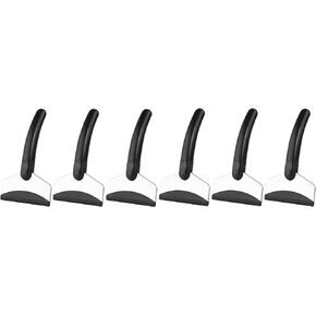 Ice Scrapers for Car Windshield - Stainless Steel Scraper Tool with Handle - Ice Scraper for Car 6 Pcs - Snow and Frost Removal Window Scraper