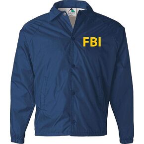 FBI jacket with Reflective Decorations, Burt Macklin Costume.