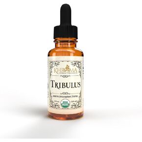 Organic Tribulus 30 Servings - 800 MG - Max Strength Liquid - Alcohol-Free - 2 FL OZ