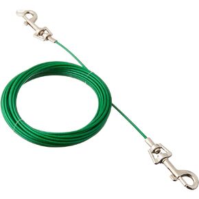 Boss Pet Products Q2220-000-99 Puppy Tie Out Cable 20'