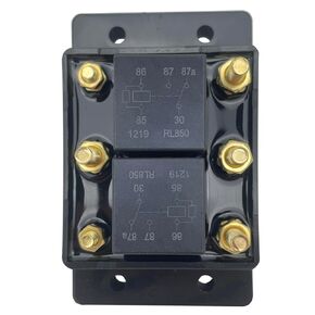Forward and Reverse Relay Module 12V for tarp Motor Winch Motor Trim Motor Reverse Replaces 5541100 ATP0110 Polarity Module for Marine Jack Plate