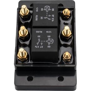 Forward and Reverse Relay Module for Tarp or Winch Motor, Snow Plow & Lift, Six Terminal, Pack of 1